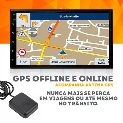 Imagem de Central Multimidia Android Corsa Vectra Gt Montana Wifi Espelhamento Carplay Gps Bluetooth