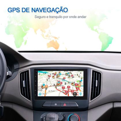 Imagem de Central Multimídia Android Fiat Idea 2012 2013 2014 2015 2016 Bluetooth USB 7 Polegadas Touch Espelhamento Android Auto Carplay