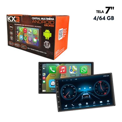 Imagem de Central Multimidia Android KX3 7 Polegadas 2Din FM USB BT