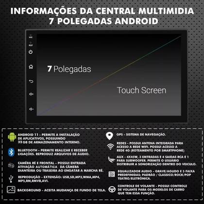 Imagem de Central Multimidia Android Onix Prisma 2012 até 2016 GPS Carplay Wifi Espelhamento