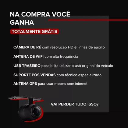 Imagem de Central Multimidia Android Onix Prisma 2012 até 2016 GPS Carplay Wifi Espelhamento