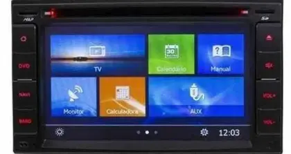 Central Multimídia Booster Br-6150 Universal - Central Multimídia