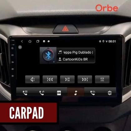 Imagem de Central Multimidia Carpad Orbe Renegade PCD Com Câmera de Ré