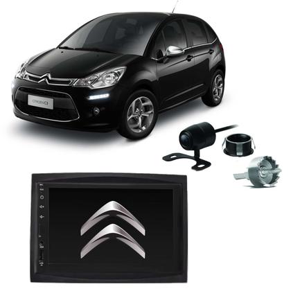 Imagem de Central Multimídia Citroen C3 Mp5 / Mp8 + Moldura + Câmera