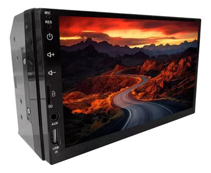 Imagem de Central Multimídia Com Moldura 2 Din Voyage G6 + Câmera Ré