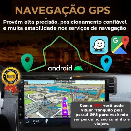 Imagem de Central Multimídia Corolla 2017 7 Polegadas Black Piano