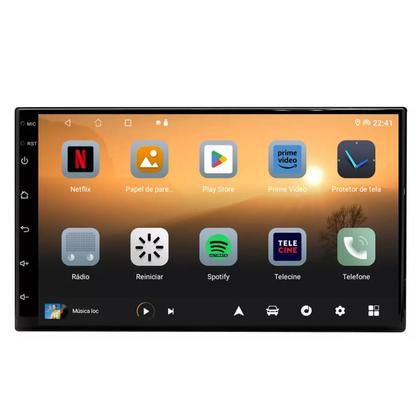 Imagem de Central Multimídia Hilux SW4 2006 2007 2008 2009 2010 Adak G2 Tela QLED de 7" Polegadas 2GB 64GB Carplay e Android Auto GPS + Câmera de ré - ADAK PLAY