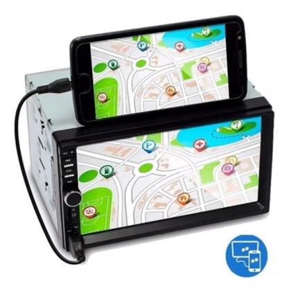 Imagem de Central Multimídia Jetta 2007/17 Câmera Moldura Bt Usb Espelha