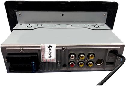 Imagem de Central Multimídia Mp5 1 Din 9 Polegadas Bluetooth Usb Fm com câmera de ré