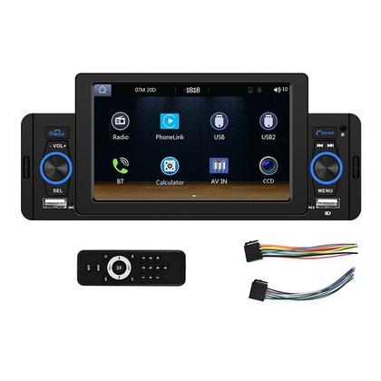Imagem de Central Multimidia MP5 1Din 5 Polegadas, Bluetooth, USB, Espelha o Celular - Xima