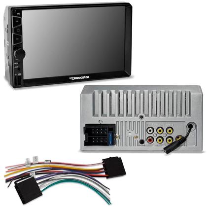 Imagem de Central Multimídia MP5 2 Din Roadstar RS404BR Tela 7 Espelhamento Bluetooth USB SD AUX