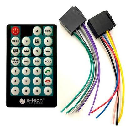 Imagem de Central multimidia mp5 7 polegadas e-tech light full hd bt fm