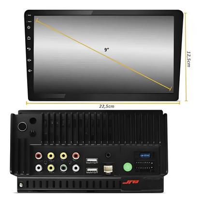 Imagem de Central Multimídia MP5 9 Polegadas com Android Auto / Apple CarPlay, JR8 - JT30MCAR9