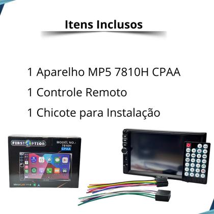 Imagem de Central Multimidia MP5 CarPlay Android Auto 2 Din 7 Polegadas Gol G3 2000 2001 2002 2003 2004 2005