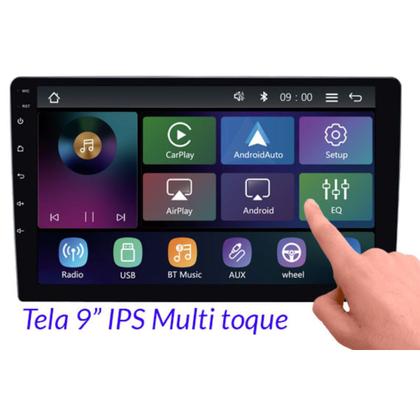 Imagem de Central Multimídia MP5 Tela 9 Polegadas Roadstar RS-9200BR Pro Line Carplay Sem Fio