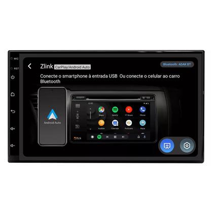 Imagem de Central Multimídia Onix e Prisma Joy Adak G2 Tela QLED de 7" Polegadas 2GB 64GB Carplay e Android Auto GPS + Câmera de ré - ADAK PLAY-2764/G2