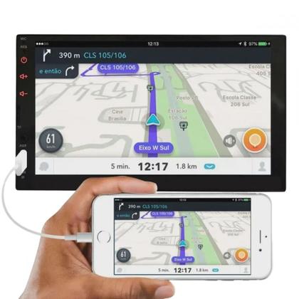 Imagem de Central Multimídia Onix Joy 2017/21 Câmera Ré Bluetooth Espelha