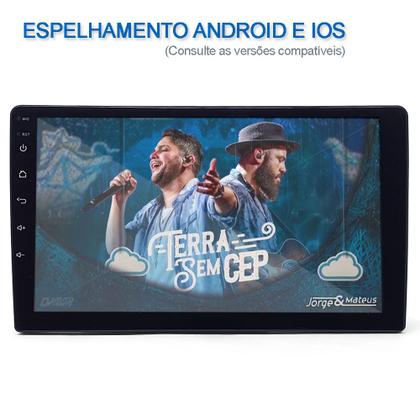 Imagem de Central Multimídia Range Rover Bluetooth USB 9 Polegadas Touch Espelhamento Android Auto Carplay