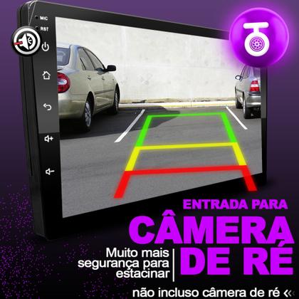Imagem de Central Multimidia Universal 9 Polegadas 2 Din Com Carplay Android Auto Espelhamento Usb Bluetooth