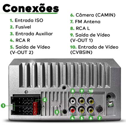 Imagem de Central Multimidia Universal Mp5 Espelha Android Ios Toyota