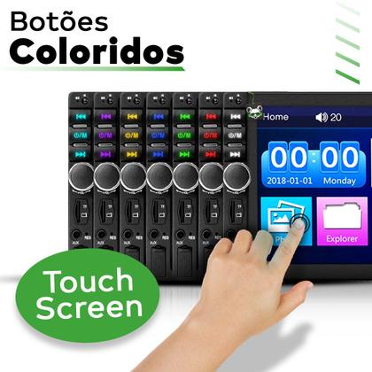 Imagem de Central Multimidia Universal Mp5 Espelha Android Ios Toyota