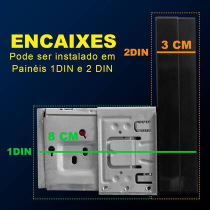 Imagem de Central Multimídia Usb Mp5 Player 7 Pol 1 Din Fiat Toro