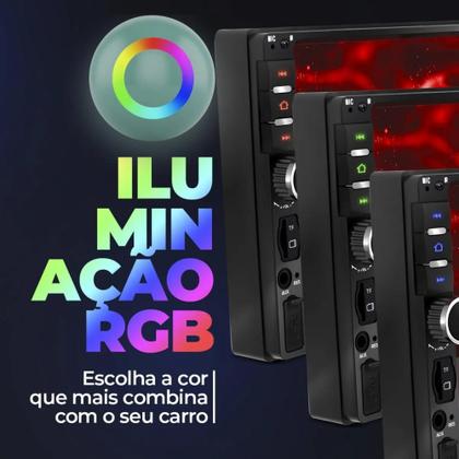 Imagem de Central Multimidia Vectra 2006 a 2012 Mp5 Espelhamento Moldura Câmera De Ré