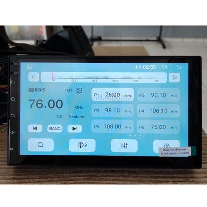 Imagem de Central Multimídia Versa e March 2012 2013 2014 2015 2016 2017 2018 2019 Tela QLED de 7" Polegadas Quad Core 2GB Ram 64GB Carplay e Android Auto GPS +