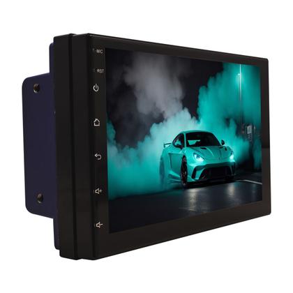 Imagem de Central Multimídia Versa e March 2012 2013 2014 2015 2016 2017 2018 2019 Tela QLED de 7" Polegadas Quad Core 2GB Ram 64GB Carplay e Android Auto GPS +