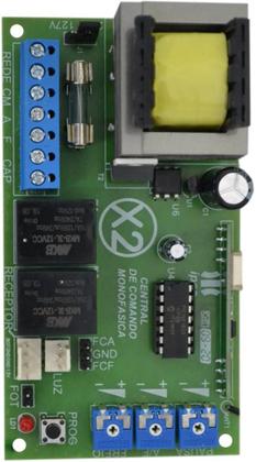 Imagem de Central Placa Para Portão Eletrônico Universal X2 Ipec Ppa