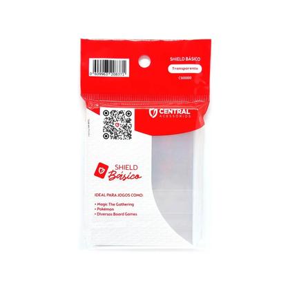 Imagem de Central Shield Básico 100 Sleeves 65x90mm Pokémon TCG Magic