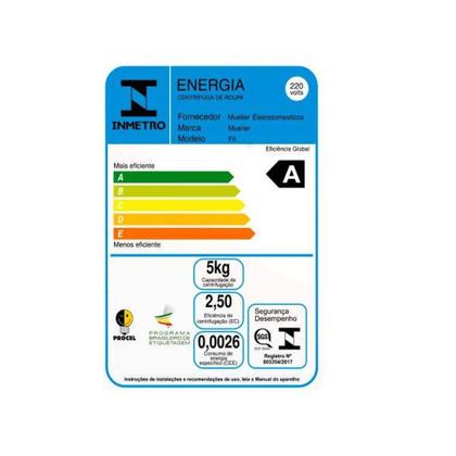 Imagem de Centrífuga de Roupas 15Kg de Roupas Molhadas e 5Kg de Roupas Secas  Mueller Fit