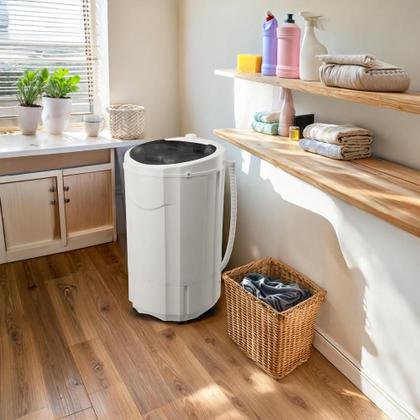 Imagem de Centrifuga de Roupas Britânia 15Kg com Timer Ajustável e Sistema de segurança Branco 220V - BCE15A
