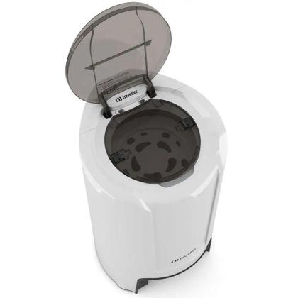 Imagem de Centrífuga de Roupas Mueller Fit 12,6kg Roupas Molhadas 4,2kg Roupas Secas Tampa Dupla com Trava