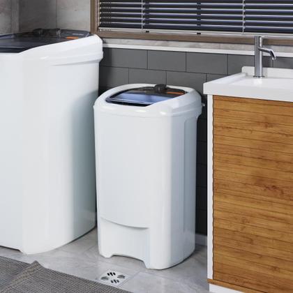 Imagem de Centrífuga de Roupas Wanke Premium Plus 15kg Branca 3 Programas Timer 5 Minutos Alta Capacidade Classe A 127V