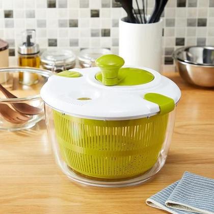 Imagem de Centrífuga de Salada Clink Verde com 5 Litros e Material PP e PS
