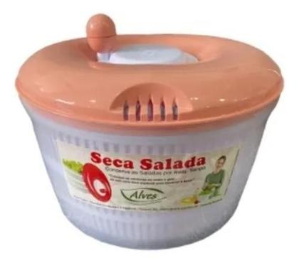 Imagem de Centrifuga Manual Seca Saladas E Verduras Grande 4,5 Litros