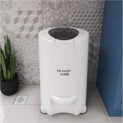 Imagem de Centrífuga Mueller Dry 8,8 kg de Roupa molhada Dupla tampa Branco-127v
