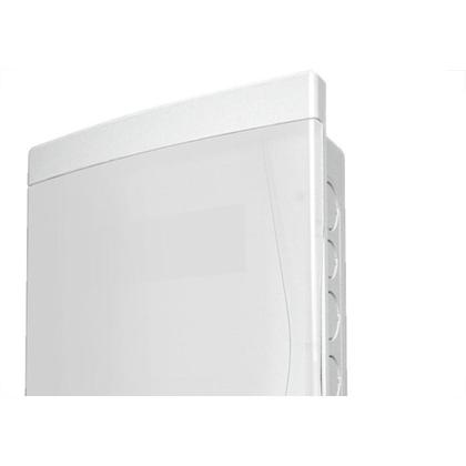 Imagem de Centrinho Tigre Pvc Embutir Para 16 Disjuntores Din Com Barramento Branco
