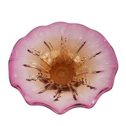 Imagem de Centro de Mesa de Murano Grande Laradore - Rosa e Âmbar