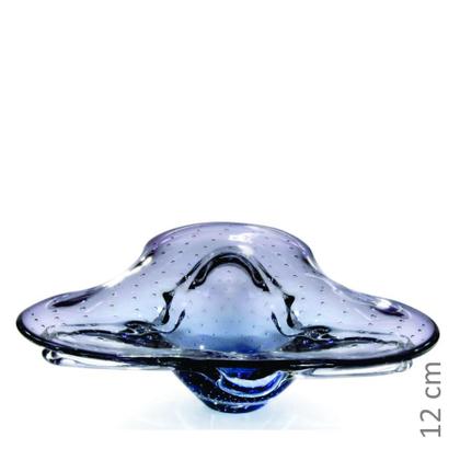 Imagem de Centro De Mesa Em Cristal Murano Azul - São Marcos