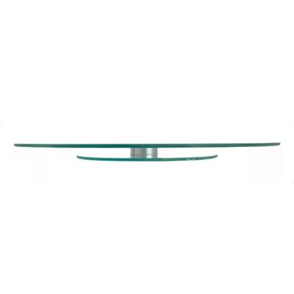 Imagem de Centro De Mesa Giratório Vidro Prato Decorativo Orbital