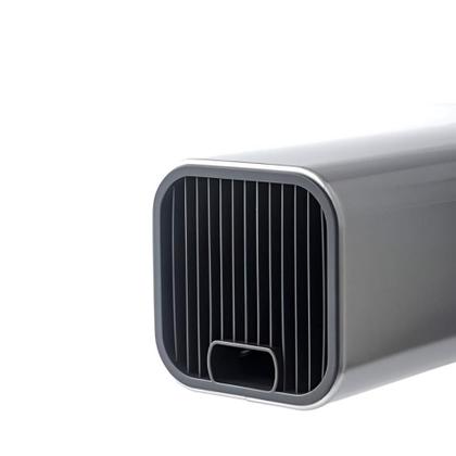 Imagem de Cepo suporte organizador de facas e tesouras em inox 23x10cm