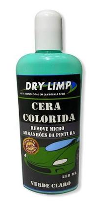 Imagem de Cera Colorida Automotiva Dry Limp Tira Riscos Superficiais