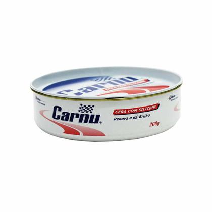 Imagem de Cera de Carnaúba com Silicone 200g - Proteção e Brilho para seu Veículo