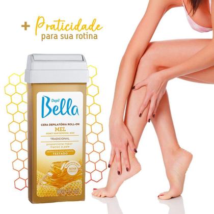 Imagem de Cera Depilatória Roll On Depil Bella Mel Refil 100g