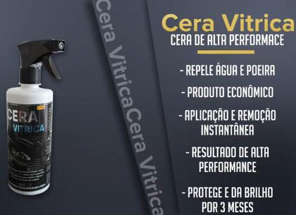 Imagem de Cera Liquida Automotiva Vitrica Cristalizadora Sio2 500ml