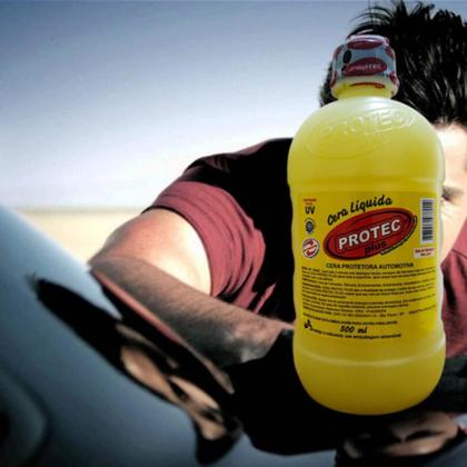 Imagem de Cera Líquida Carnaúba Protec Profissional Brilho Carro 500ml