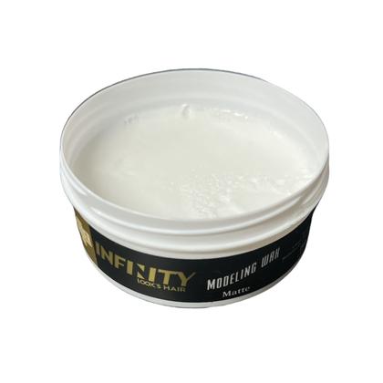 Imagem de Cera matte 80gr modeling wax barber infinity efeito seco