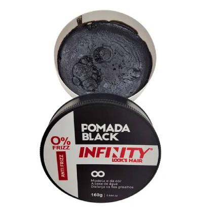Imagem de Cera Modeladora Antifrizz Black 160g - Infinity